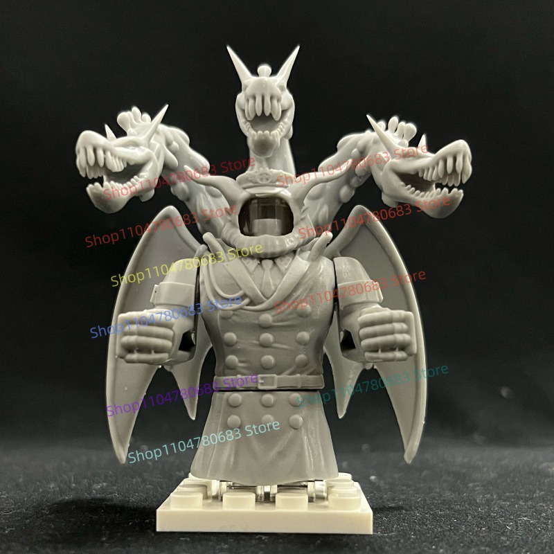 3D Printing Link - MOC 新しいビルディングブロック人形ミニ人形固体化 3D プリント白モデル無着色おもちゃギフト装飾品コレクション