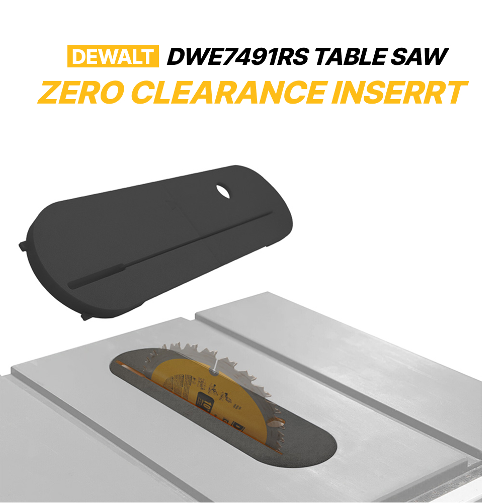 ゼロクリアランスインサートはDeWalt DWE7491RS - 3D Printing Link のレビューと価格
