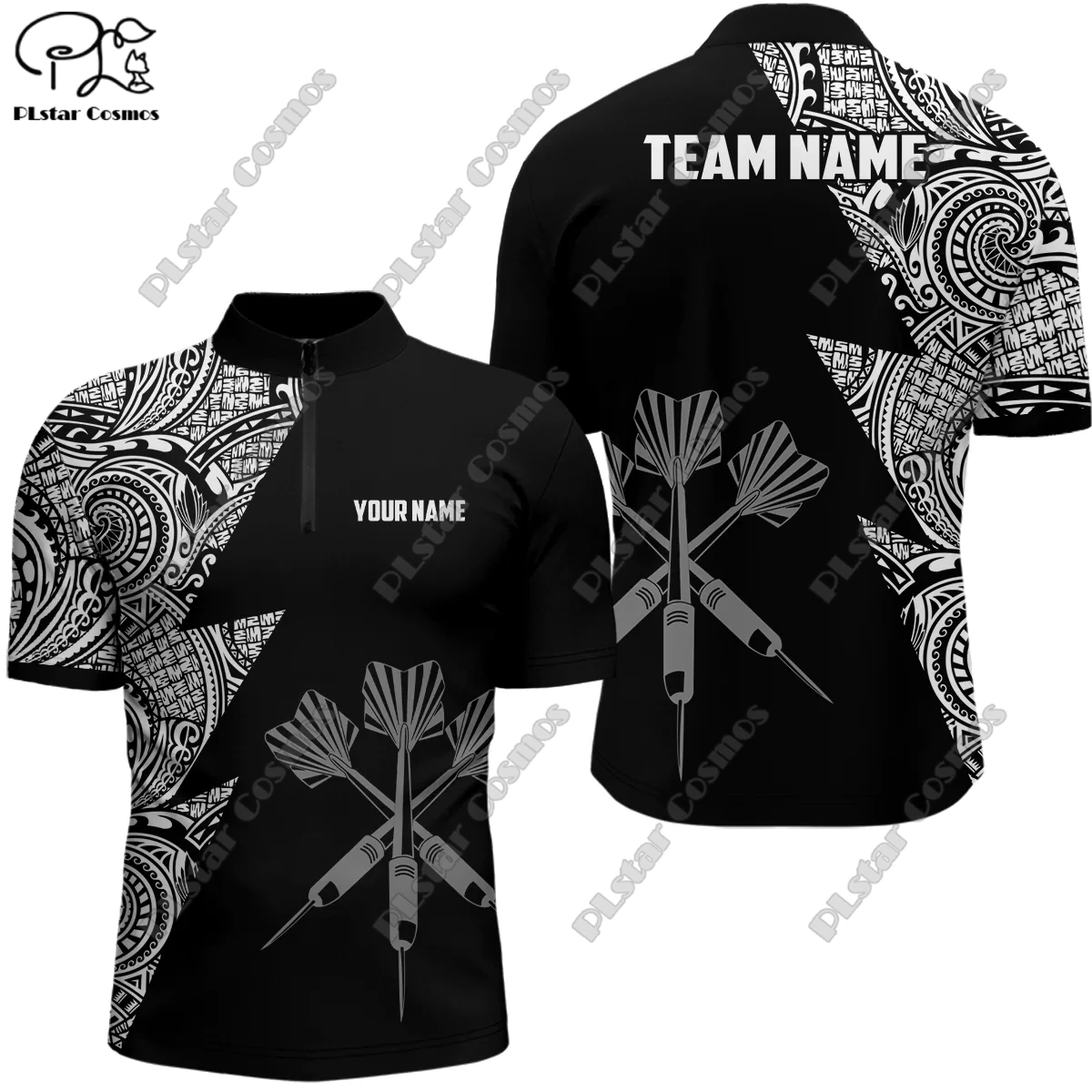 プリントダーツジッパーTシャツ,名前,やややややプラスチック - 3D Printing Service のレビューと価格