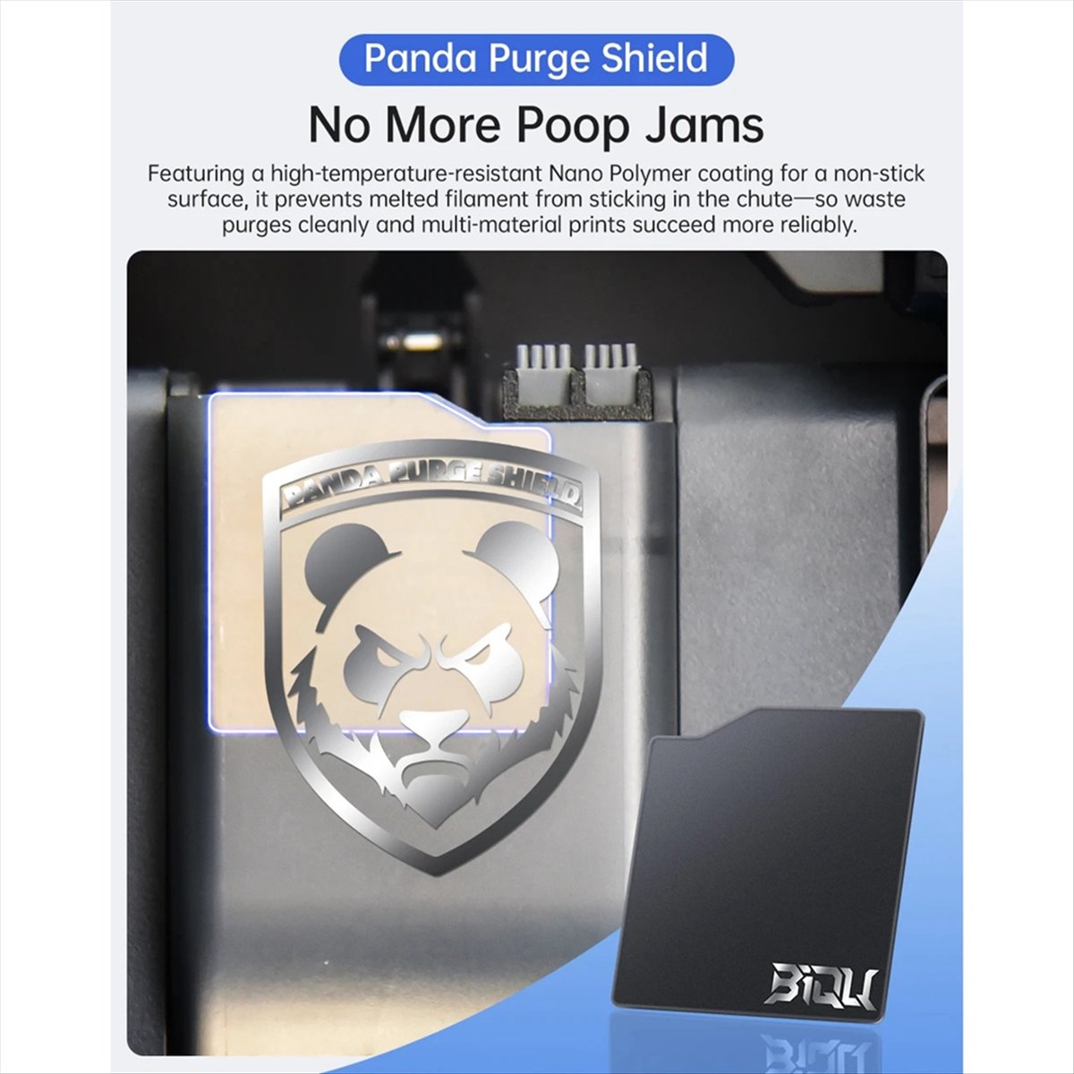 L70A BIQU Panda Purge Shield S - 3D Printing Process のレビューと価格