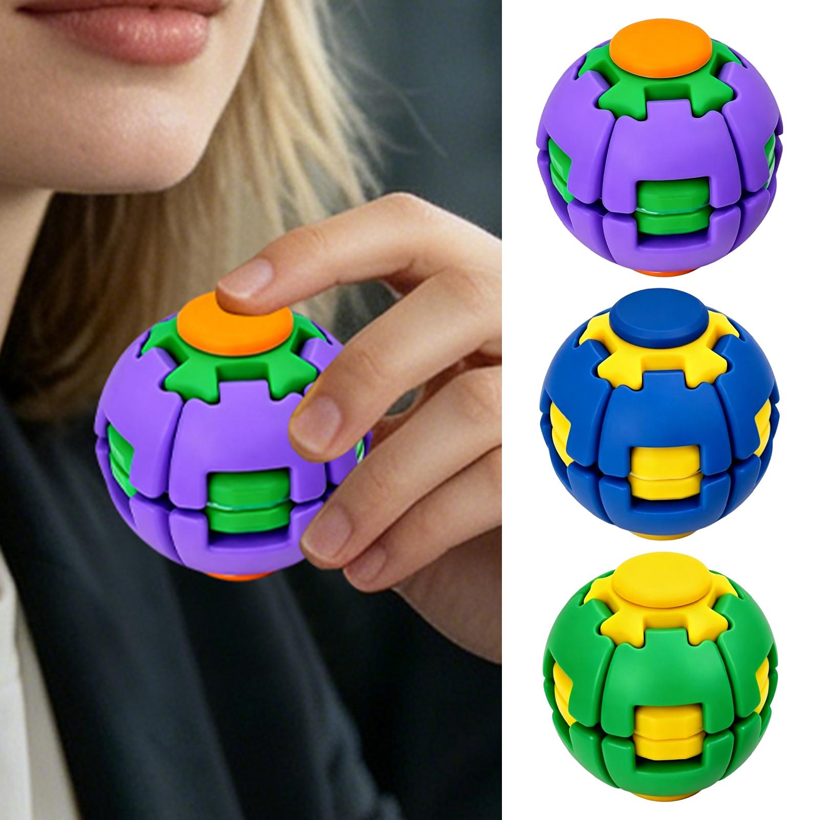 フィジェットボール 3Dプリント感覚玩具 回転式 ポータブル - 3D Printing Jobs のレビューと価格