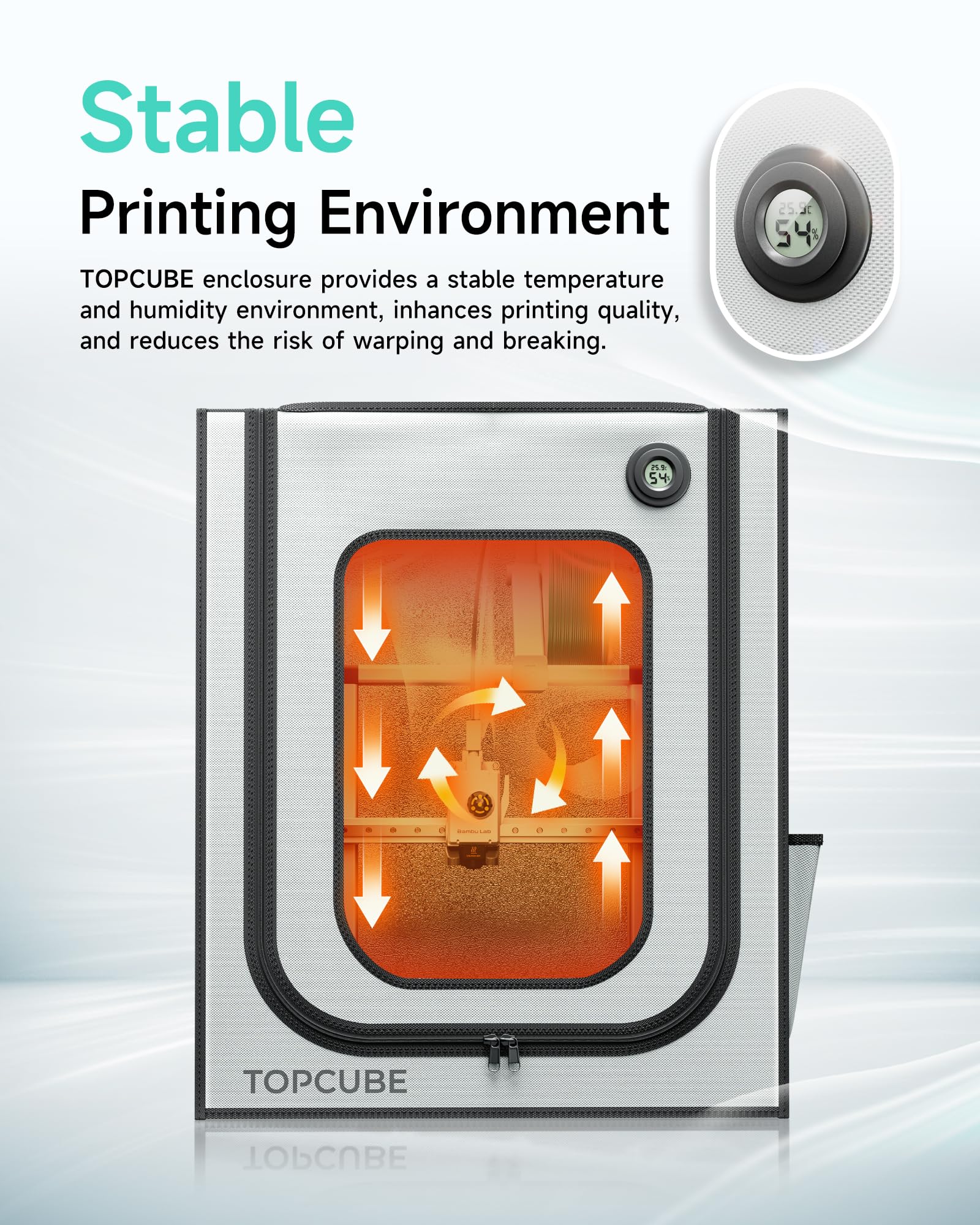 Yoopai-3Dプリンター用の印刷機 BAMbu a1/a - 3D Printer Enclosure Frame のレビューと価格