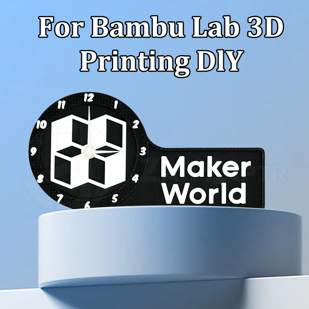 Bambu Lab Clock MH011 メーカーズサプラ - 3D Printing Process のレビューと価格