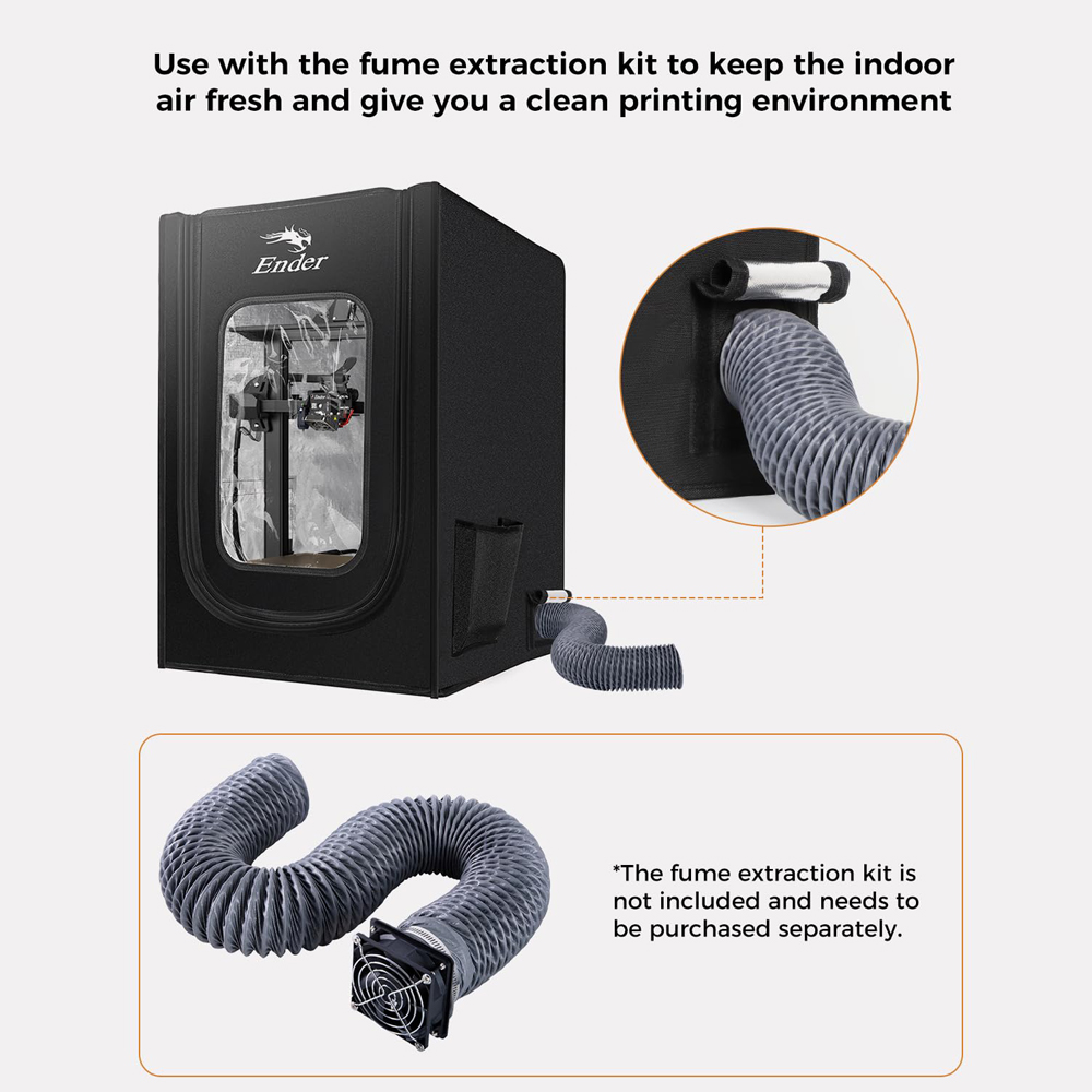 Creality 3D プリンター エンクロージャ ファン  - 3D Printer Enclosure Frame のレビューと価格