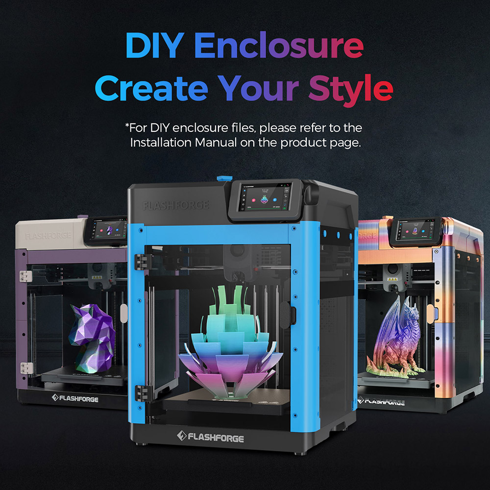 FLASHFORGE エンクロージャパネルキット Adven - 3D Printer Enclosure Frame のレビューと価格