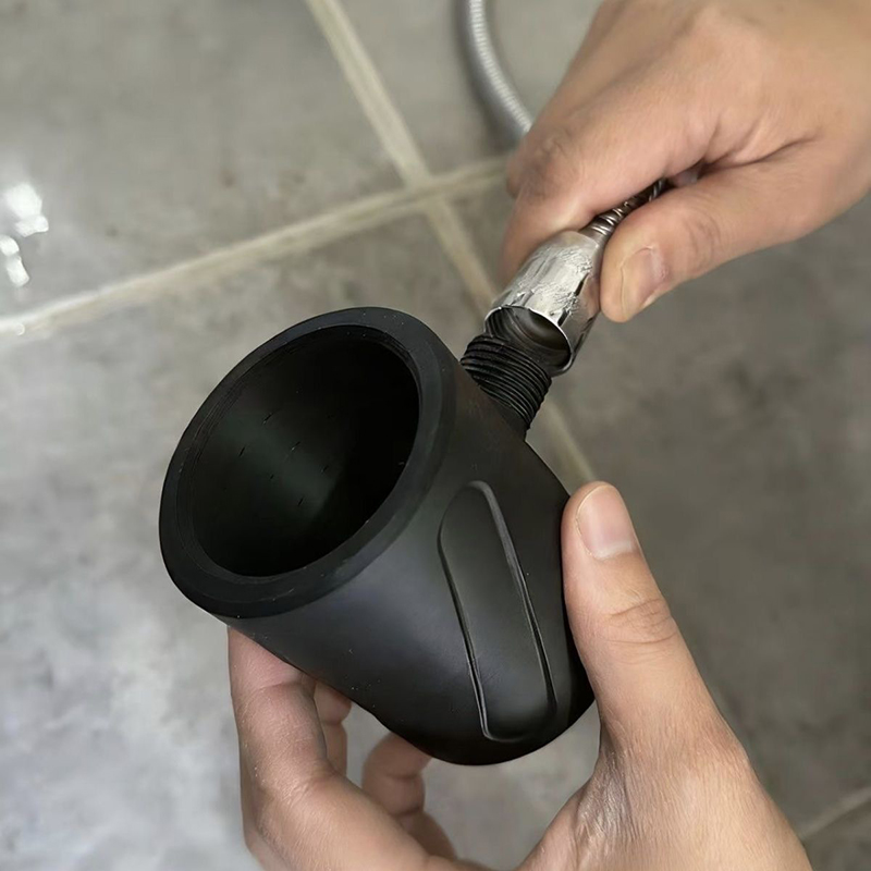 高圧ハンドヘルドシャワーヘッド、男性用洗浄スパイラルノズル、 - 3D Printing Service のレビューと価格