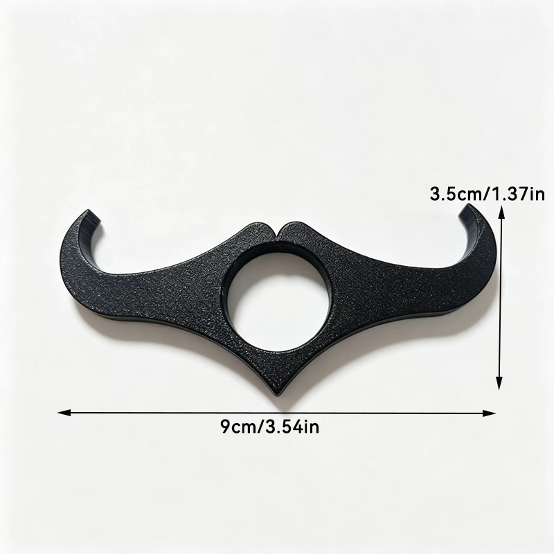 3Dプリント製の口ひげ型読書用サムリング、ブックページホルダ - 3D Printing Ring Holder のレビューと価格