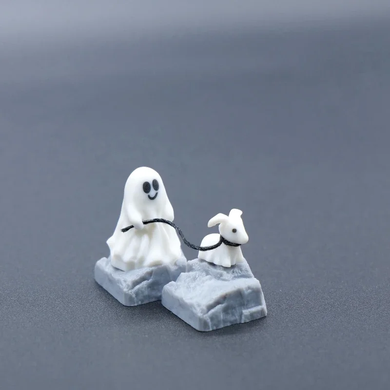 カスタマイズされた樹脂製のゴーストパピーのキーキャップ,3D - 3D Printing Jobs のレビューと価格