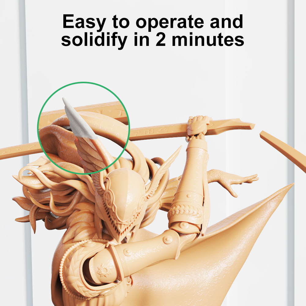 3DプリンターUV硬化土壌充填粘土、破損補修用3D光硬化パテ - 3D Printing Process のレビューと価格