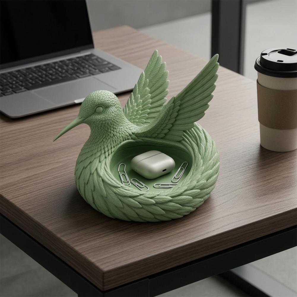 装飾的なジュエリーホルダー ハミングバードジュエリーディッシ - 3D Printing Ring Holder のレビューと価格