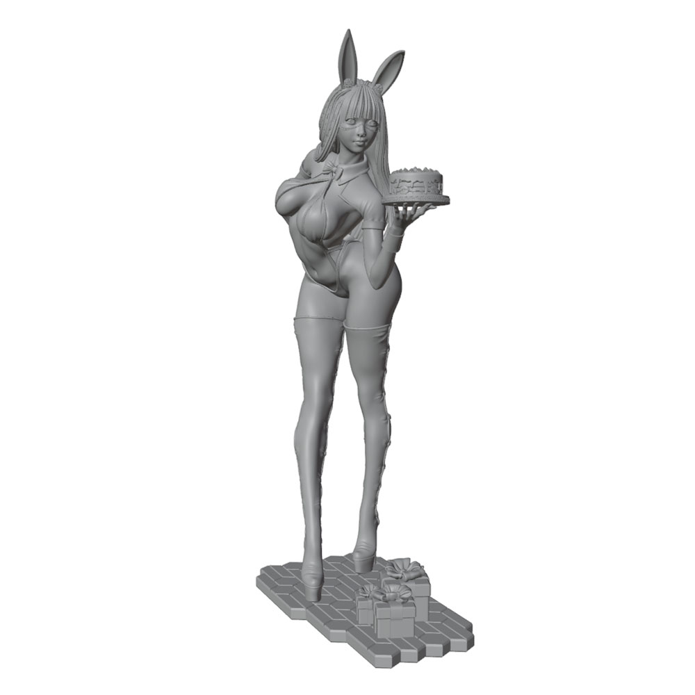 1/24/12/6 ホリデーパーティーテーマ バニーガールキ - 3D Printing Jobs のレビューと価格