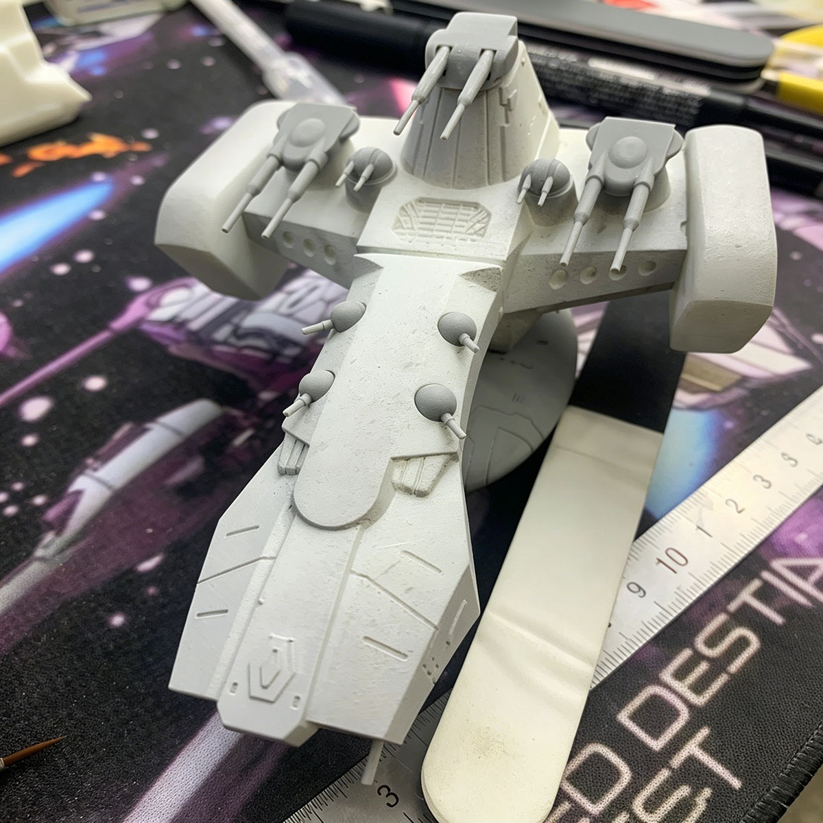 1/1700 ロラシア級 ZAFT 戦艦組立モデル樹脂素材  - 3D Printing Material のレビューと価格