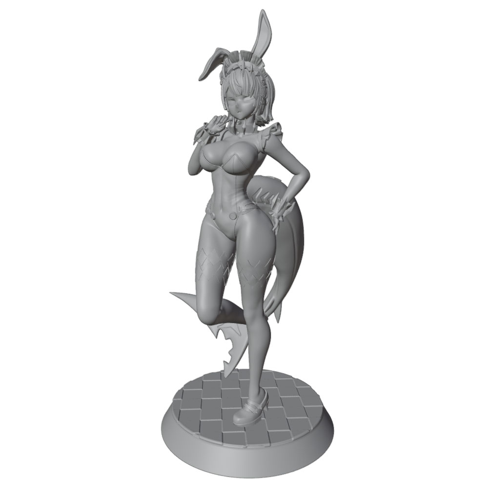 1/24 75 ミリメートル女性戦士樹脂モデルキット 3D  - 3D Printing Jobs のレビューと価格