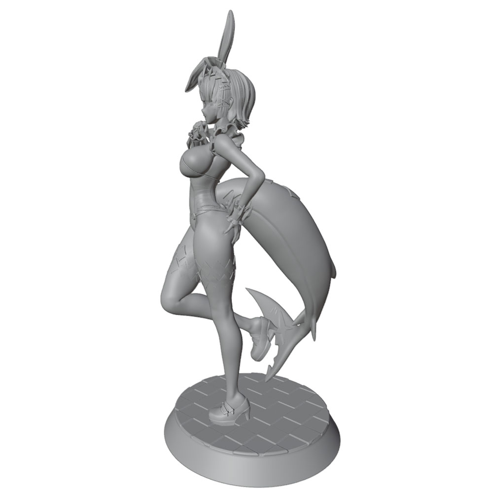 1/24 75 ミリメートル女性戦士樹脂モデルキット 3D  - 3D Printing Jobs のレビューと価格