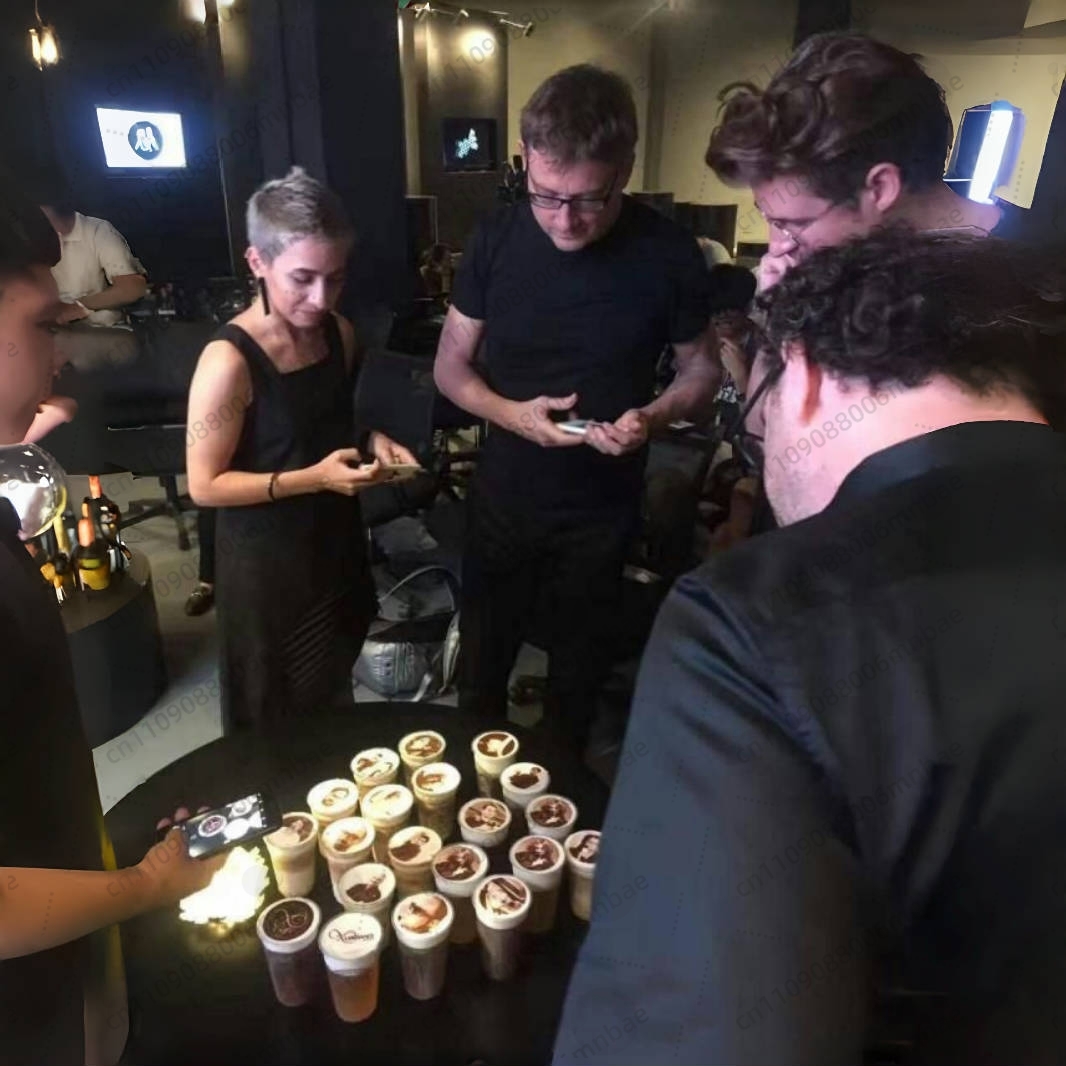 ケーキマカロンコーヒーフォトプリンター、コーヒーの泡に画像を - 3D Printing Cafe のレビューと価格
