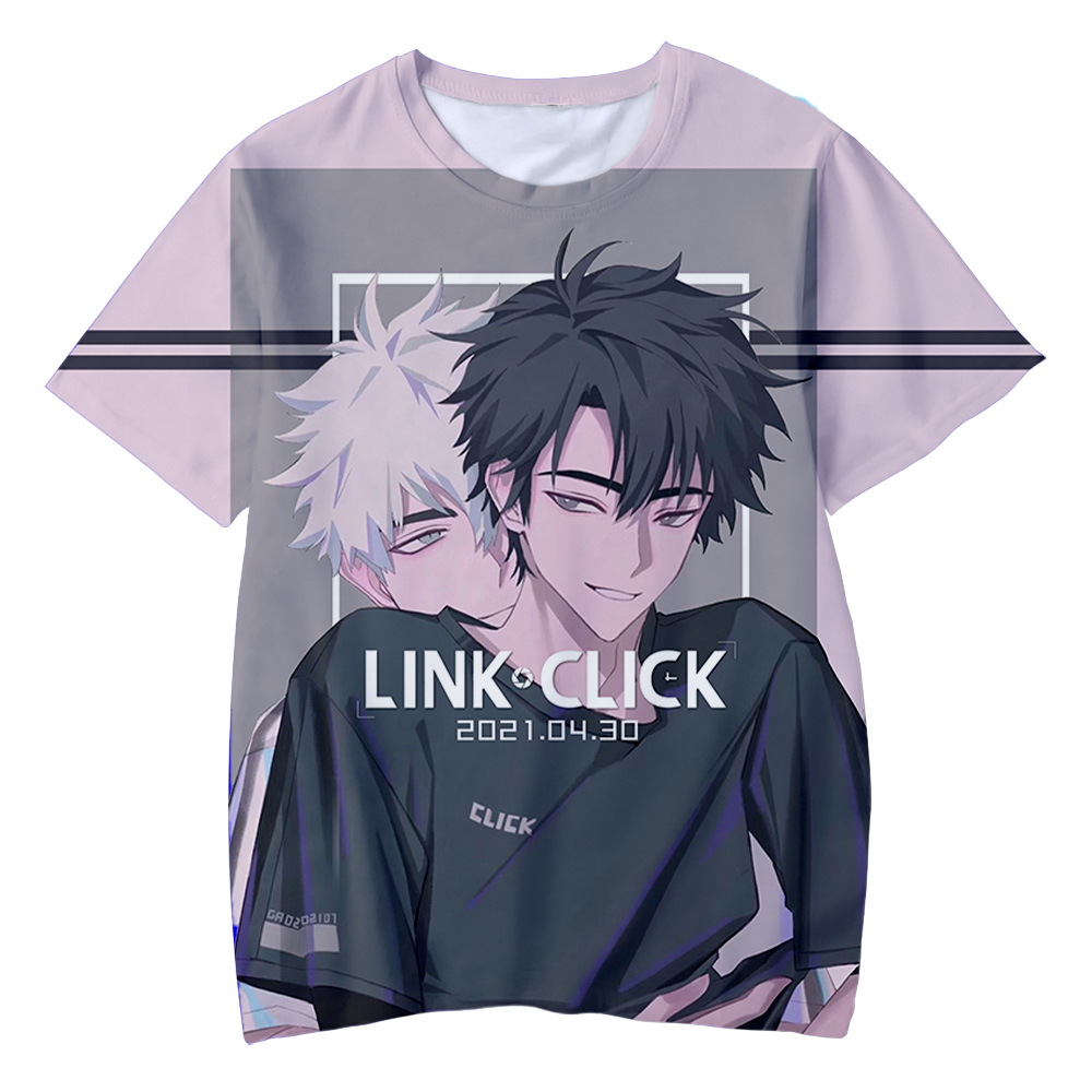 新しいアニメリンククリック 3D プリント男性 Tシャツファ - 3D Printing Link のレビューと価格