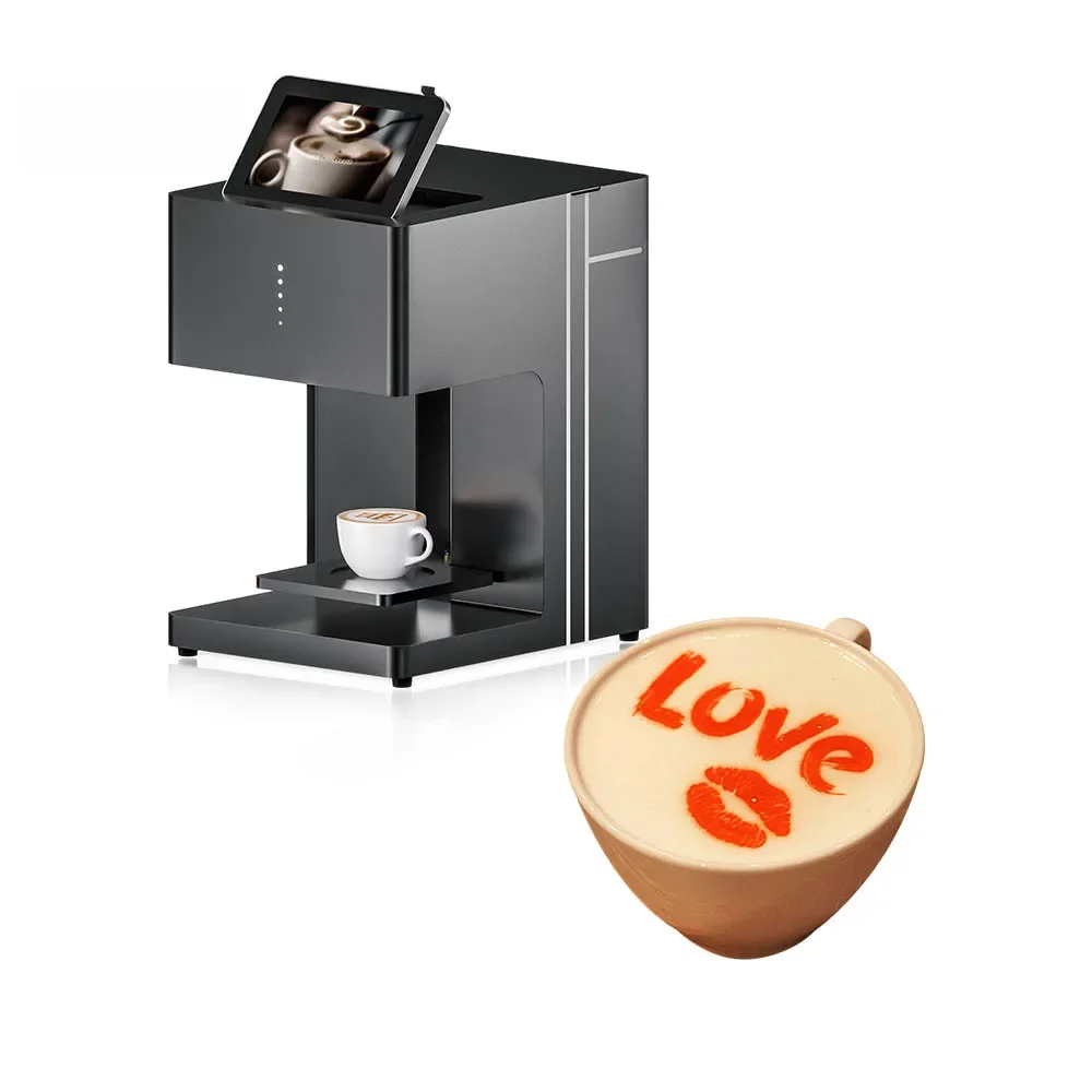 新入荷 食用インク高速セルフィーミニコーヒープリンター ラテ - 3D Printing Cafe のレビューと価格