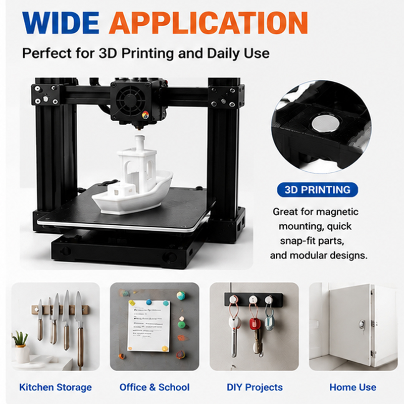 200個/箱 3Dプリントマグネットキット Bambu La - 3D Printing Process のレビューと価格