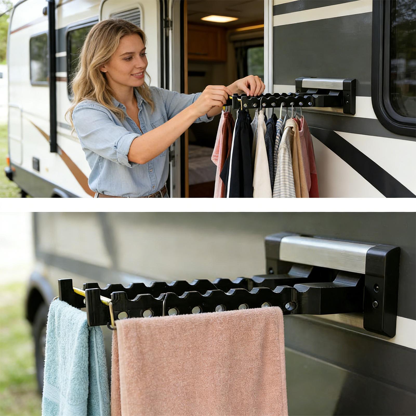 2 個 RV はしご物干しラック UV 耐性ハンガーポータブ - 3D Printing Material のレビューと価格