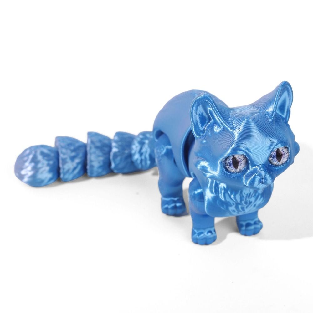 大きな目を持つ3Dプリント猫モデル、プラスチック素材、リアル - 3D Printing Material のレビューと価格