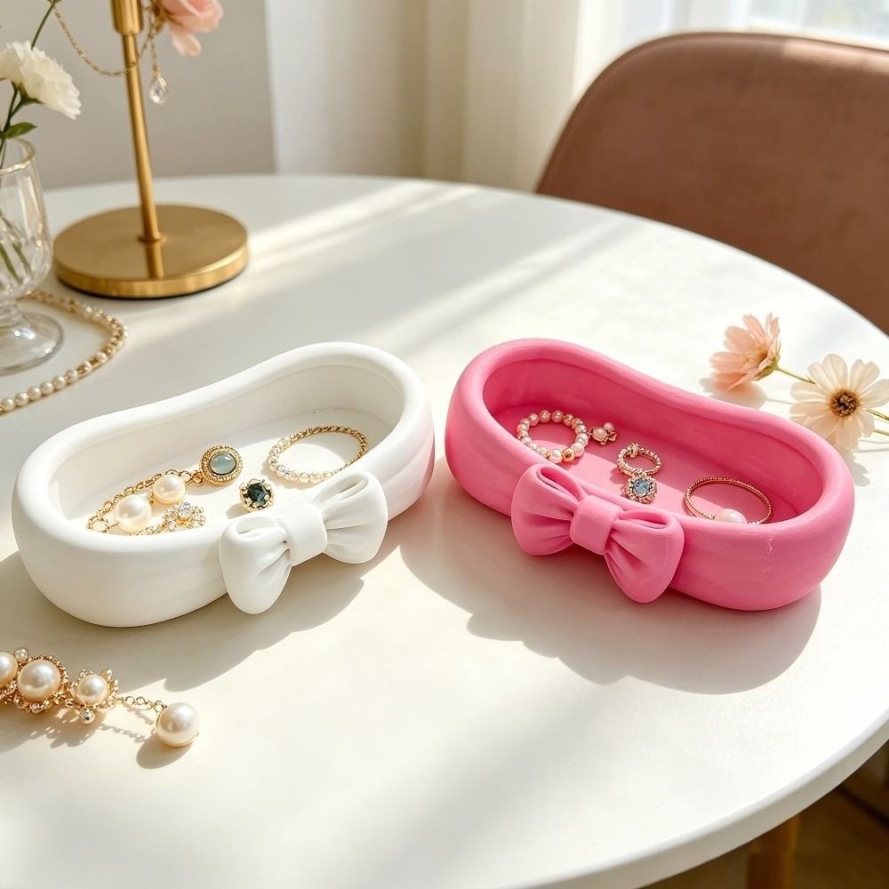 3Dプリント製リボン収納ボックス ハート型シェル型リボン飾り - 3D Printing Ring Holder のレビューと価格
