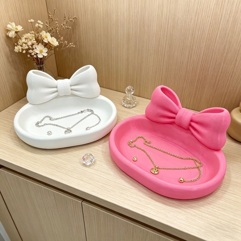 3Dプリント製リボン収納ボックス ハート型シェル型リボン飾り - 3D Printing Ring Holder のレビューと価格